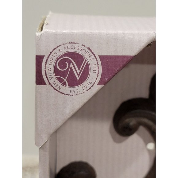 Antique Style Rustic Fleur De Lis Coat Hook, hat hook, towel hook - Picture 6 of 8